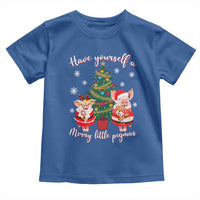 Have Yourself A Merry Little Pigmas Toddler T Shirt Christmas Pig Lover Farm Life - Wonder Print Shop