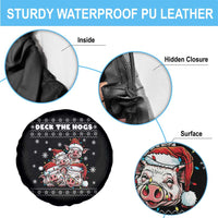 Deck The Hogs Ugly Christmas Sweater Spare Tire Cover Pig Lover Gift - Wonder Print Shop