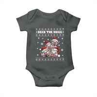 Deck The Hogs Ugly Christmas Sweater Baby Onesie Pig Lover Gift - Wonder Print Shop