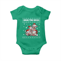 Deck The Hogs Ugly Christmas Sweater Baby Onesie Pig Lover Gift - Wonder Print Shop