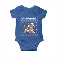 Deck The Hogs Ugly Christmas Sweater Baby Onesie Pig Lover Gift - Wonder Print Shop
