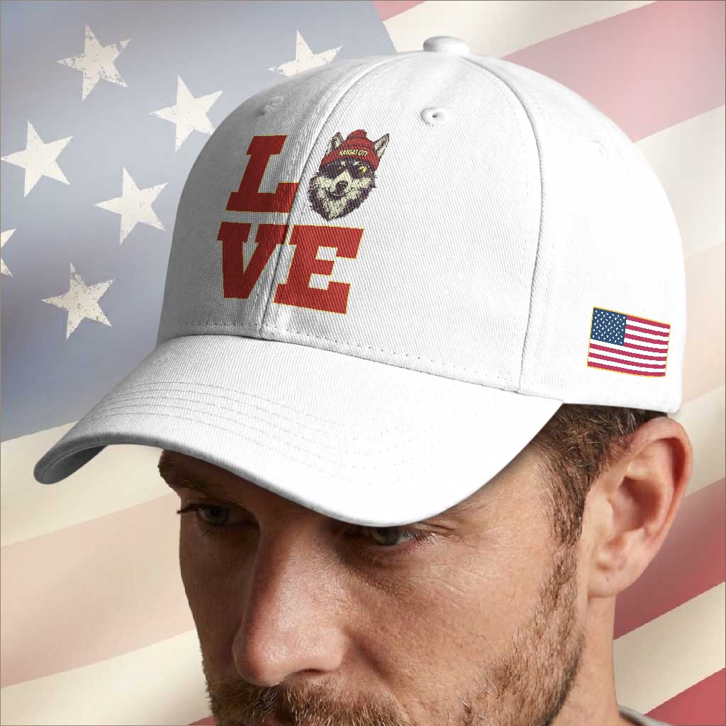 Midwest Wolf Football Pride Baseball Cap Game Day Gift