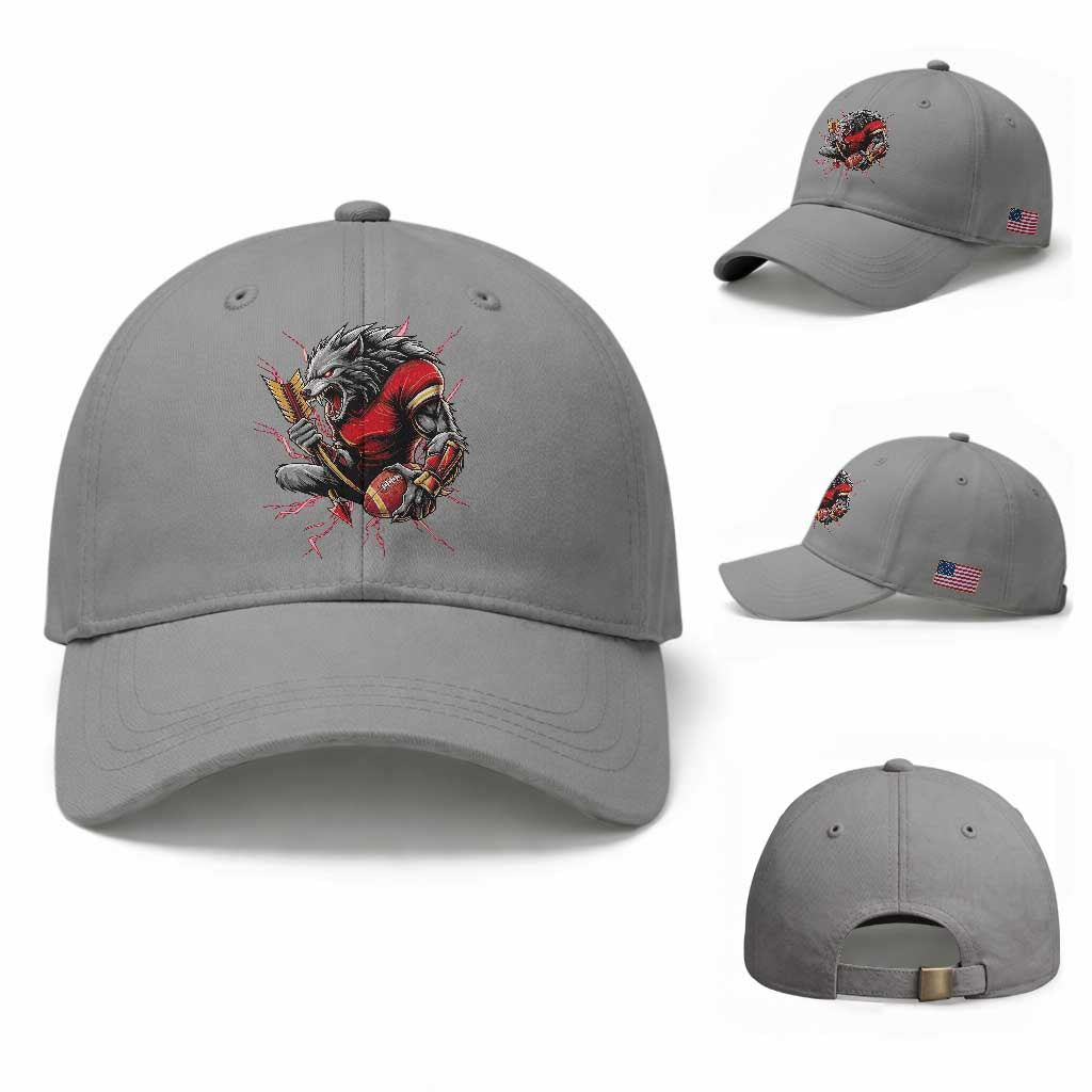 Midwest Wolf Spirit Baseball Cap American Football Fan Lifestyle