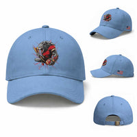 Midwest Wolf Spirit Baseball Cap American Football Fan Lifestyle