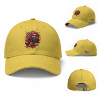 American Football Fan Wolf Spirit Baseball Cap Game Day Lifestyle
