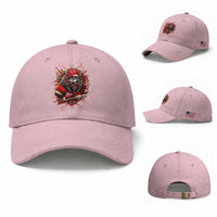 American Football Fan Wolf Spirit Baseball Cap Game Day Lifestyle