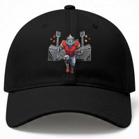 Wolf Football Lover Baseball Cap Midwest Game Day Lifestyle