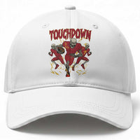Skeleton Game Day Baseball Cap Touchdown Football Fan Gift