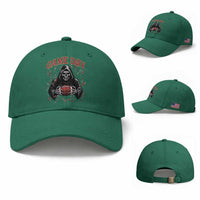 Funny Grim Reaper Dark Football Baseball Cap Game Day Fan Lifestyle