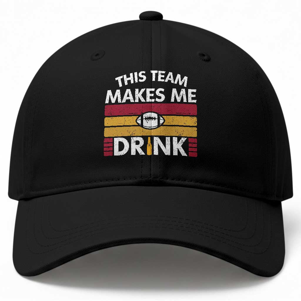 This Team Makes Me Drink Baseball Cap KC Pride Gift