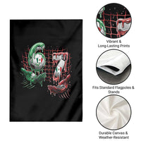 Drip Mexico Soccer Six Seven Meme Garden Flag Mexicano Supporter Player Gift