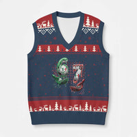 Drip Mexico Soccer Six Seven Meme V-Neck Knit Sweater Vest Mexicano Supporter Player Gift