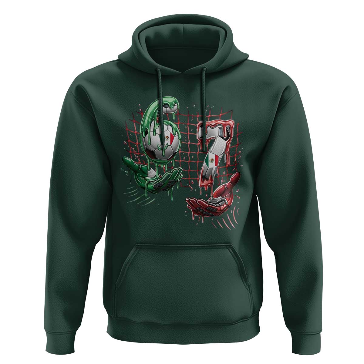 Drip Mexico Soccer Six Seven Meme Hoodie Mexicano Supporter Player Gift