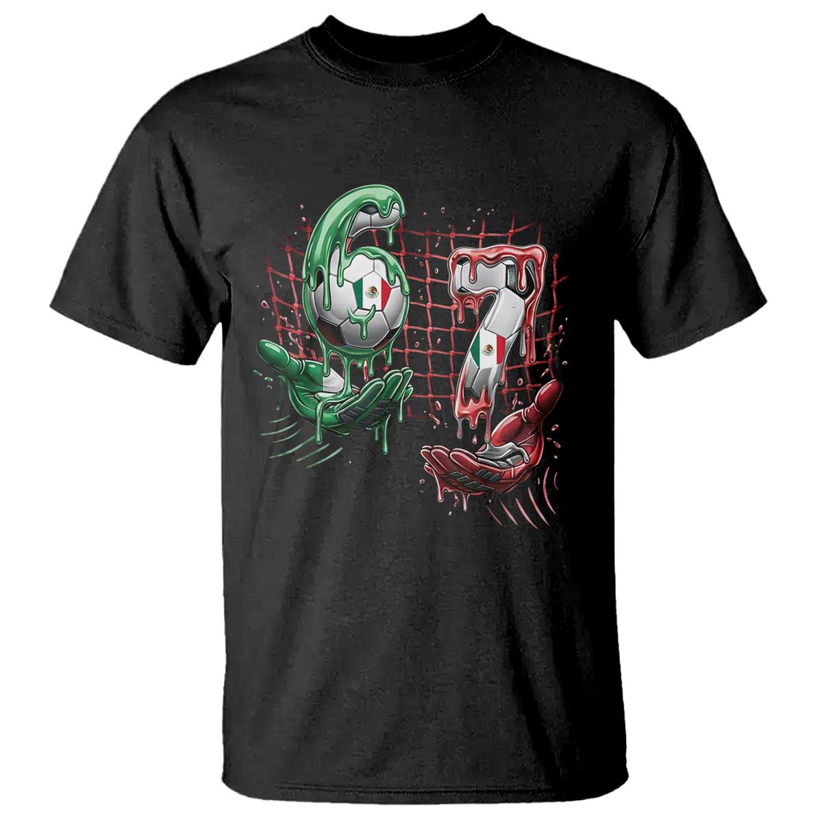 Drip Mexico Soccer Six Seven Meme T Shirt Mexicano Supporter Player Gift