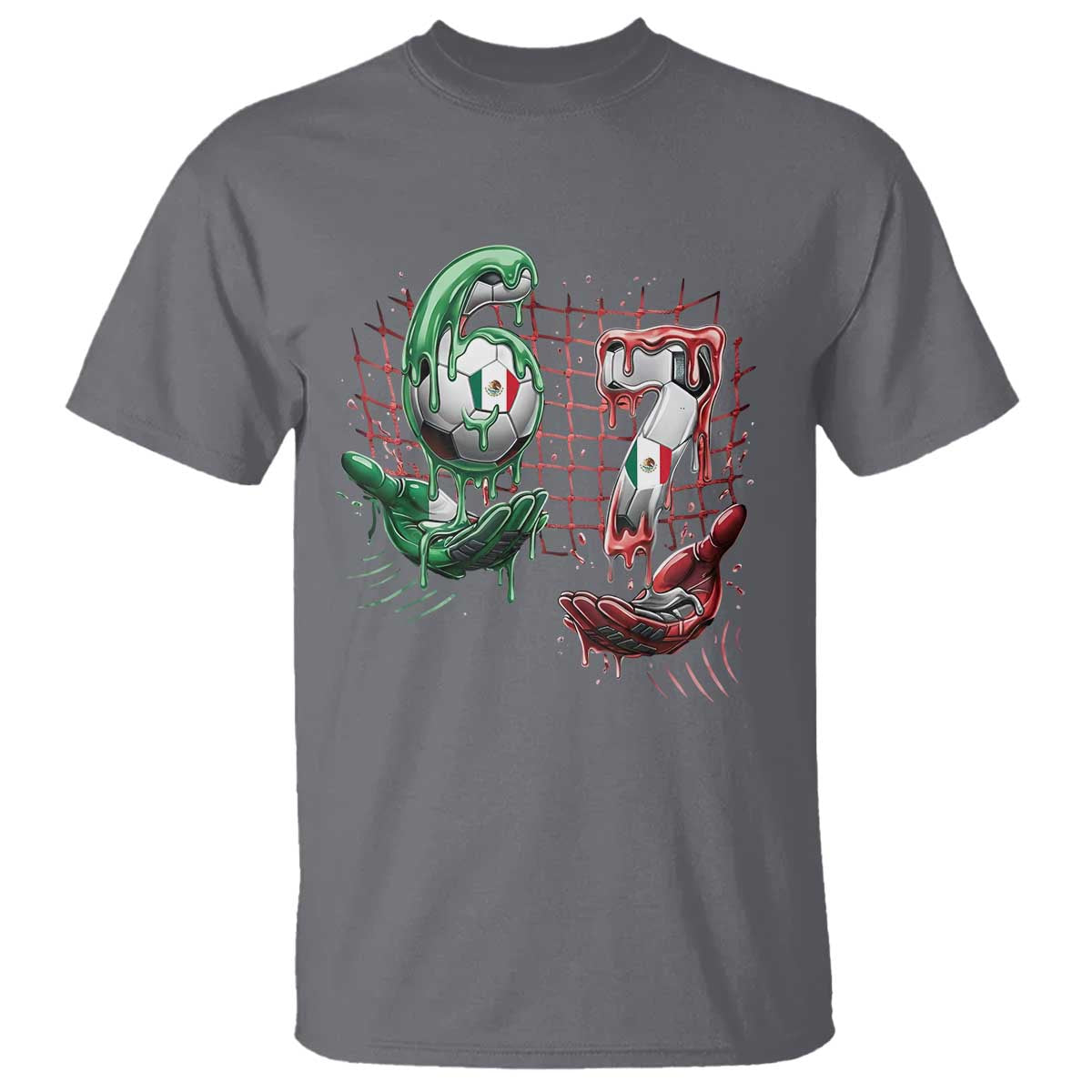 Drip Mexico Soccer Six Seven Meme T Shirt Mexicano Supporter Player Gift
