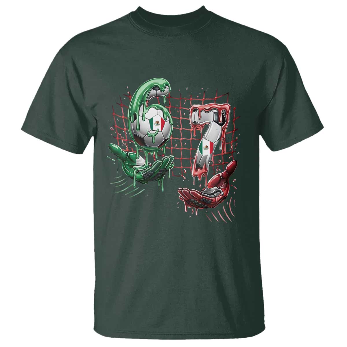 Drip Mexico Soccer Six Seven Meme T Shirt Mexicano Supporter Player Gift