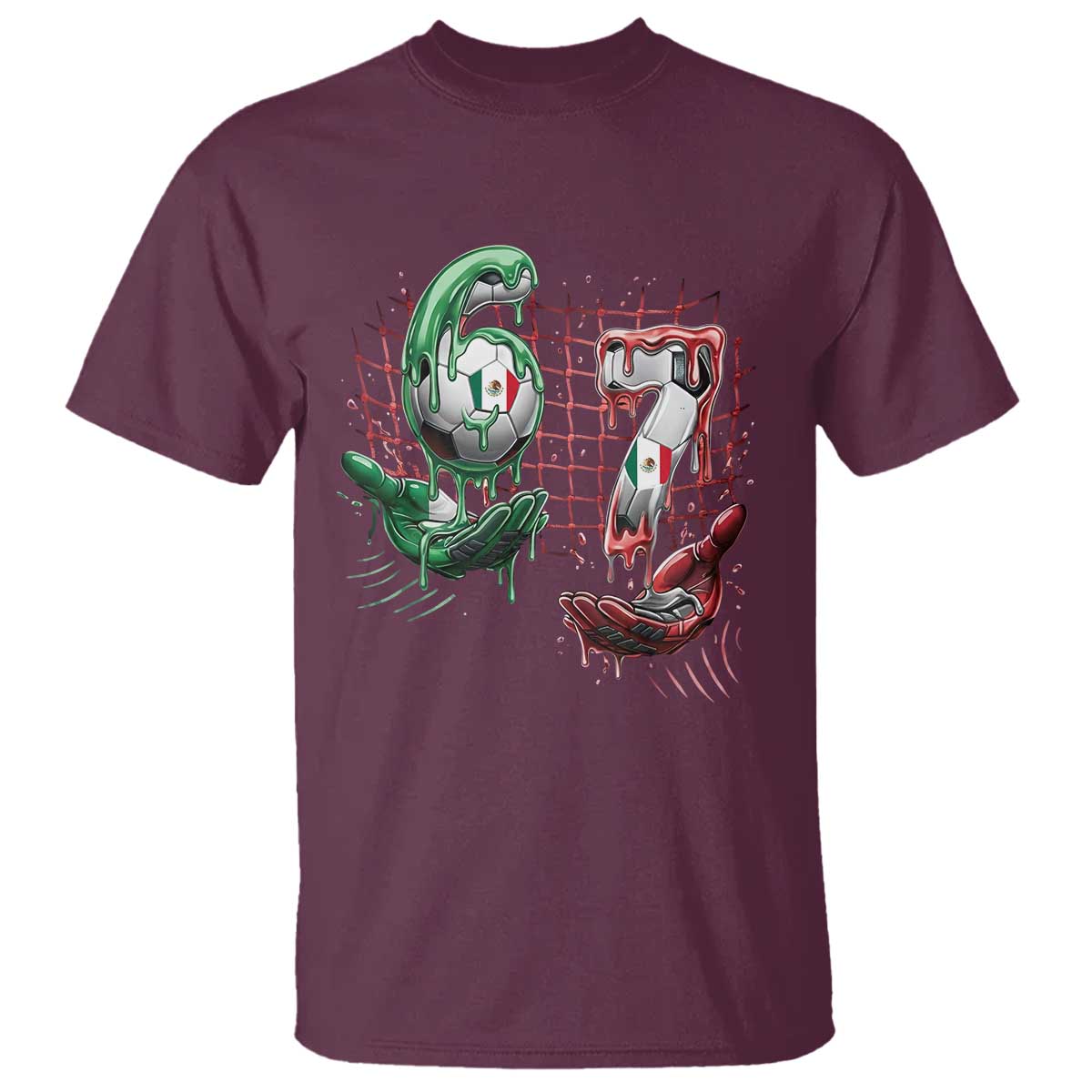 Drip Mexico Soccer Six Seven Meme T Shirt Mexicano Supporter Player Gift