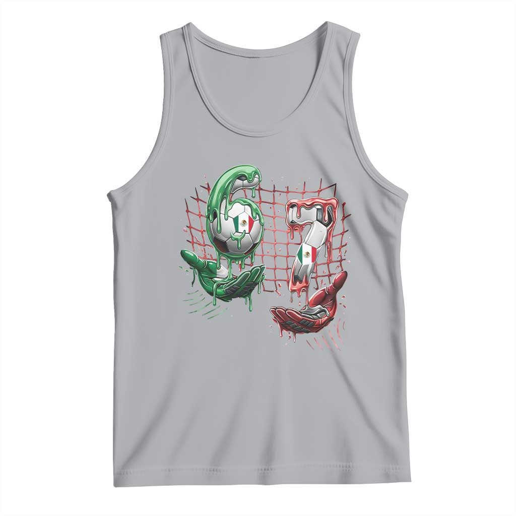 Drip Mexico Soccer Six Seven Meme Tank Top Mexicano Supporter Player Gift