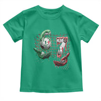 Drip Mexico Soccer Six Seven Meme Toddler T Shirt Mexicano Supporter Player Gift