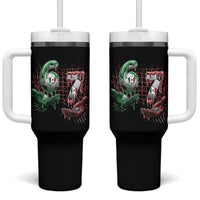 Drip Mexico Soccer Six Seven Meme Tumbler With Handle Mexicano Supporter Player Gift