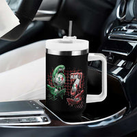 Drip Mexico Soccer Six Seven Meme Tumbler With Handle Mexicano Supporter Player Gift