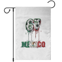 Funny Mexico Soccer 67 Meme Garden Flag Chicano Soccer Lovers