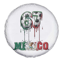 Funny Mexico Soccer 67 Meme Spare Tire Cover Chicano Soccer Lovers
