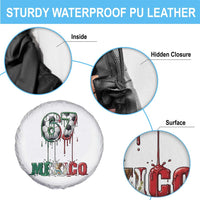 Funny Mexico Soccer 67 Meme Spare Tire Cover Chicano Soccer Lovers