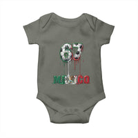 Funny Mexico Soccer 67 Meme Baby Onesie Chicano Soccer Lovers