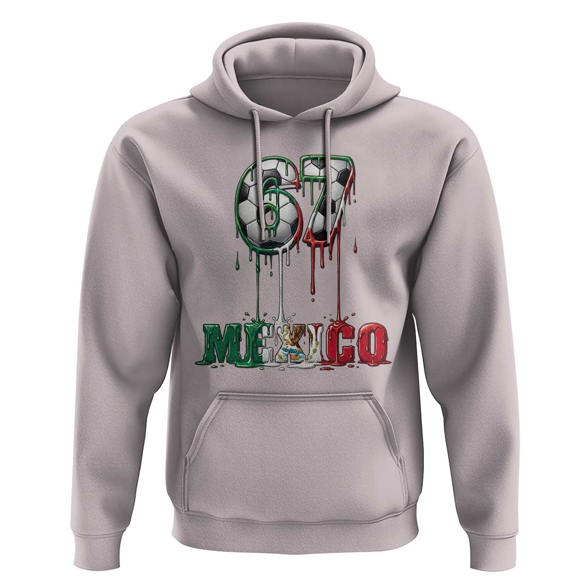 Funny Mexico Soccer 67 Meme Hoodie Chicano Soccer Lovers