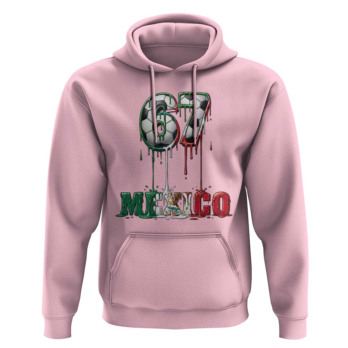 Funny Mexico Soccer 67 Meme Hoodie Chicano Soccer Lovers