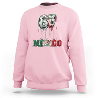 Funny Mexico Soccer 67 Meme Sweatshirt Chicano Soccer Lovers