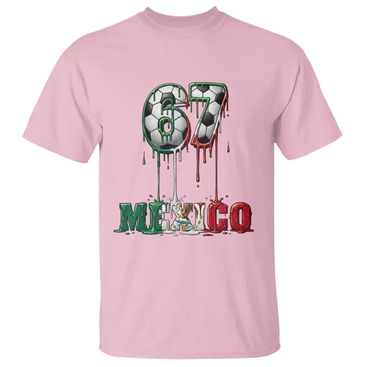 Funny Mexico Soccer 67 Meme T Shirt Chicano Soccer Lovers