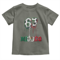 Funny Mexico Soccer 67 Meme Toddler T Shirt Chicano Soccer Lovers