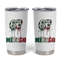 Funny Mexico Soccer 67 Meme Tumbler Cup Chicano Soccer Lovers