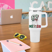 Funny Mexico Soccer 67 Meme Tumbler With Handle Chicano Soccer Lovers
