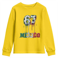 Funny Mexico Soccer 67 Meme Youth Sweatshirt Chicano Soccer Lovers