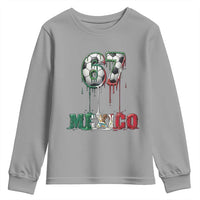 Funny Mexico Soccer 67 Meme Youth Sweatshirt Chicano Soccer Lovers