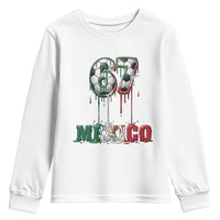 Funny Mexico Soccer 67 Meme Youth Sweatshirt Chicano Soccer Lovers