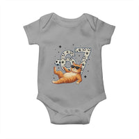 Funny Cat Playing Soccer Baby Onesie Six Seven Meme