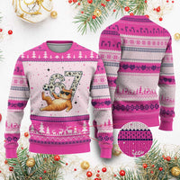 Funny Cat Playing Soccer Ugly Christmas Sweater Six Seven Meme