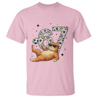 Funny Cat Playing Soccer T Shirt Six Seven Meme