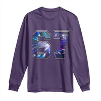 Prism Rainbow Effect Printed Long Sleeve Shirt Six Seven 67 Meme