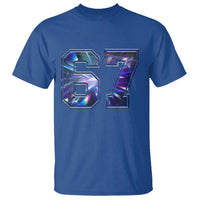 Prism Rainbow Effect Printed T Shirt Six Seven 67 Meme