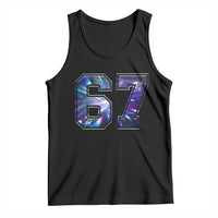 Prism Rainbow Effect Printed Tank Top Six Seven 67 Meme