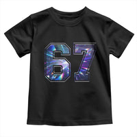 Prism Rainbow Effect Printed Toddler T Shirt Six Seven 67 Meme