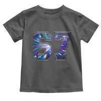 Prism Rainbow Effect Printed Toddler T Shirt Six Seven 67 Meme