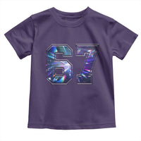 Prism Rainbow Effect Printed Toddler T Shirt Six Seven 67 Meme