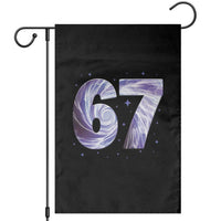 Swirl Effect Printed Six Seven Meme Garden Flag Gen Z Alpha Gift
