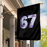 Swirl Effect Printed Six Seven Meme Garden Flag Gen Z Alpha Gift